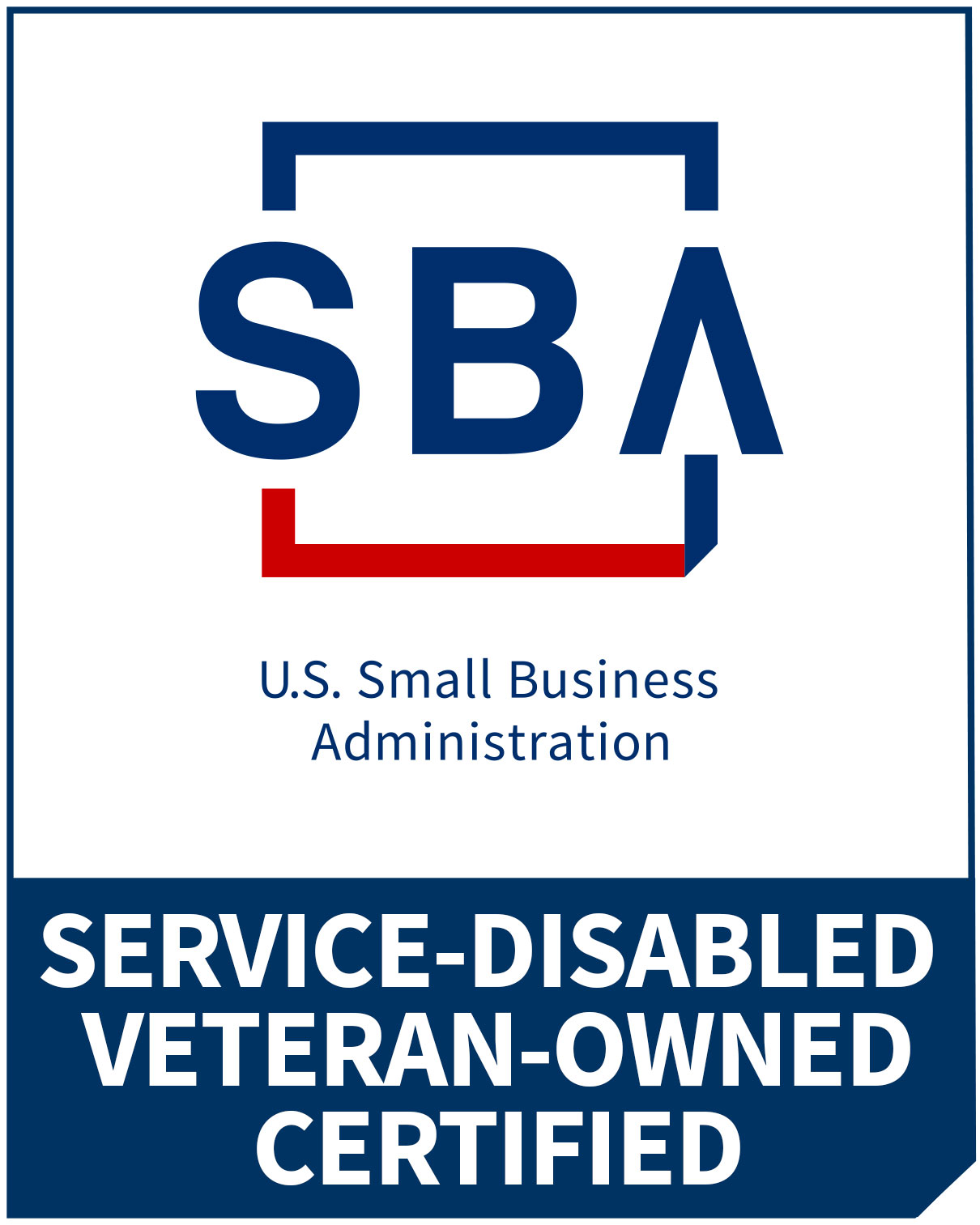 SBA Service-Disabled Veteran-Owned Small Business seal