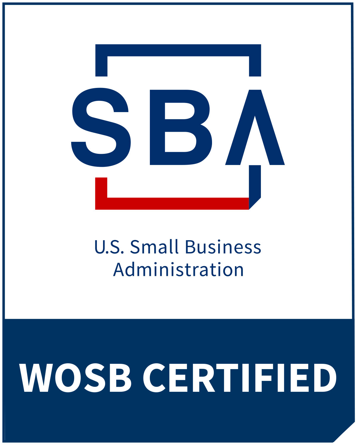 SBA Woman-Owned Small Business seal